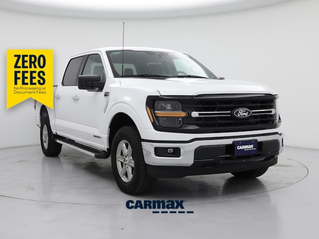 White 2025 Ford F-150 Pickup Truck Four-Wheel Drive Automatic