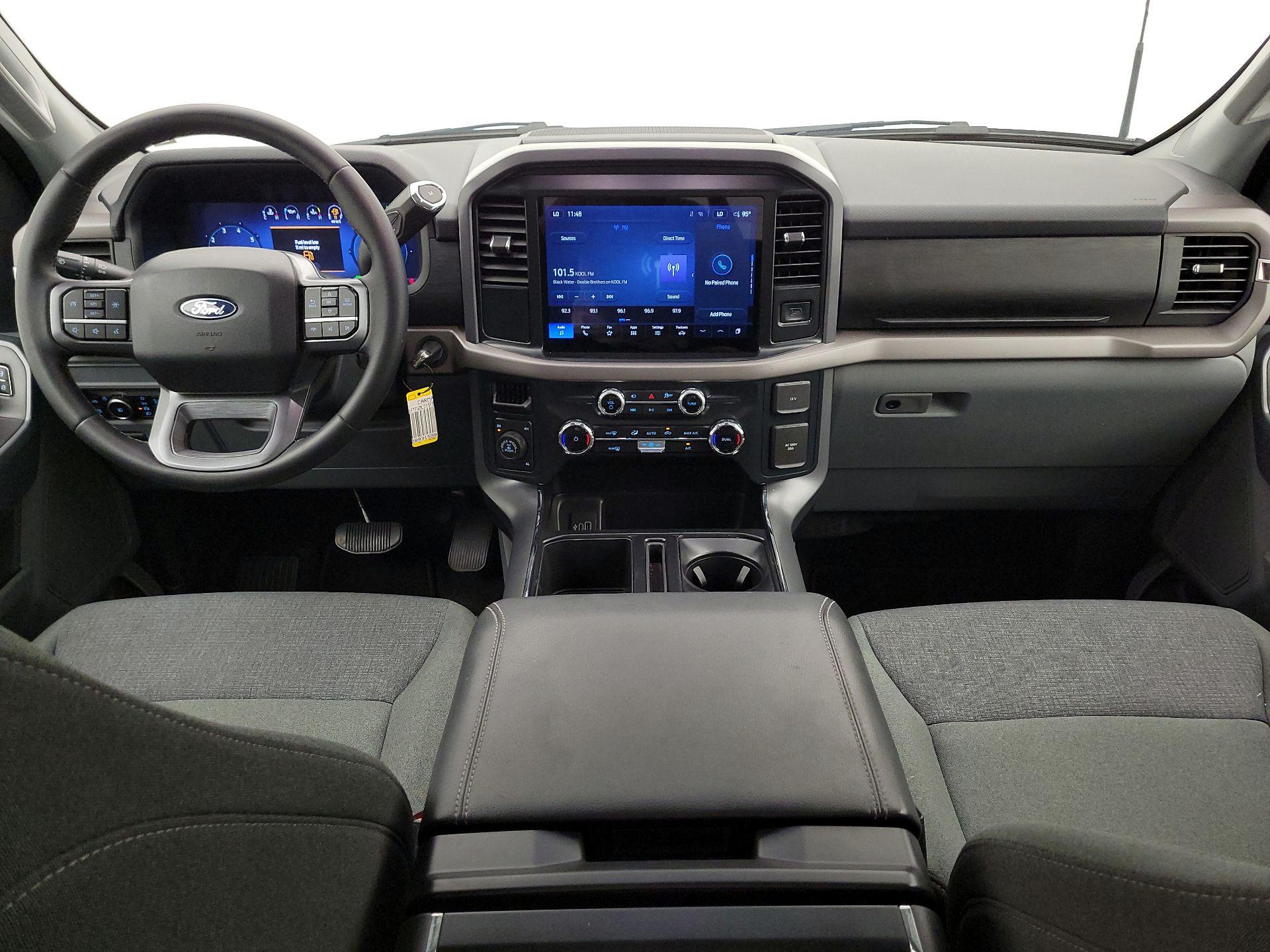 White 2025 Ford F-150 Pickup Truck Four-Wheel Drive Automatic