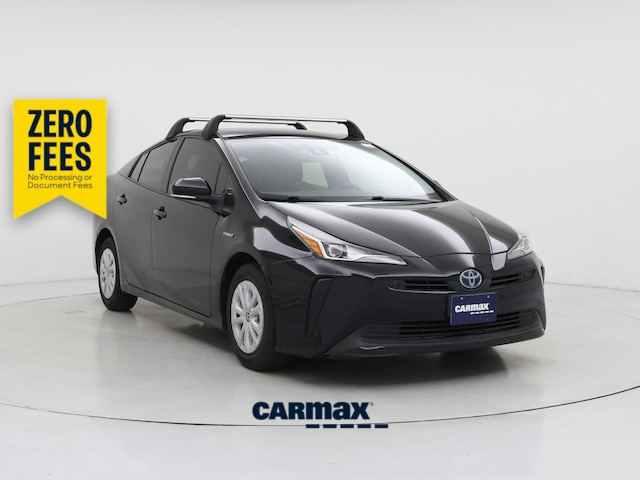 Black 2021 Toyota Prius Hatchback Front-Wheel Drive Automatic