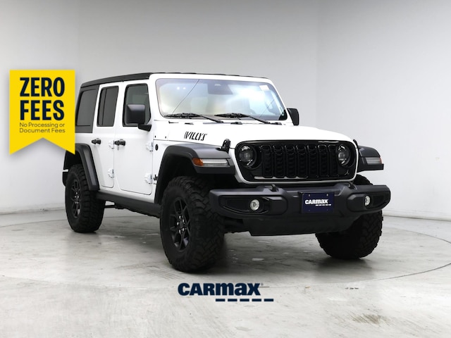 White 2025 Jeep Wrangler SUV / Crossover Four-Wheel Drive Automatic