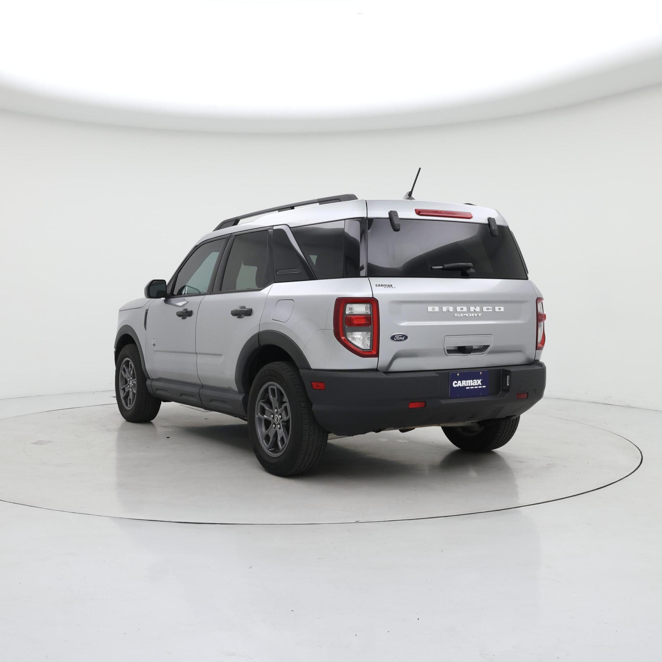 Silver 2021 Ford Bronco Sport SUV / Crossover All-Wheel Drive Automatic