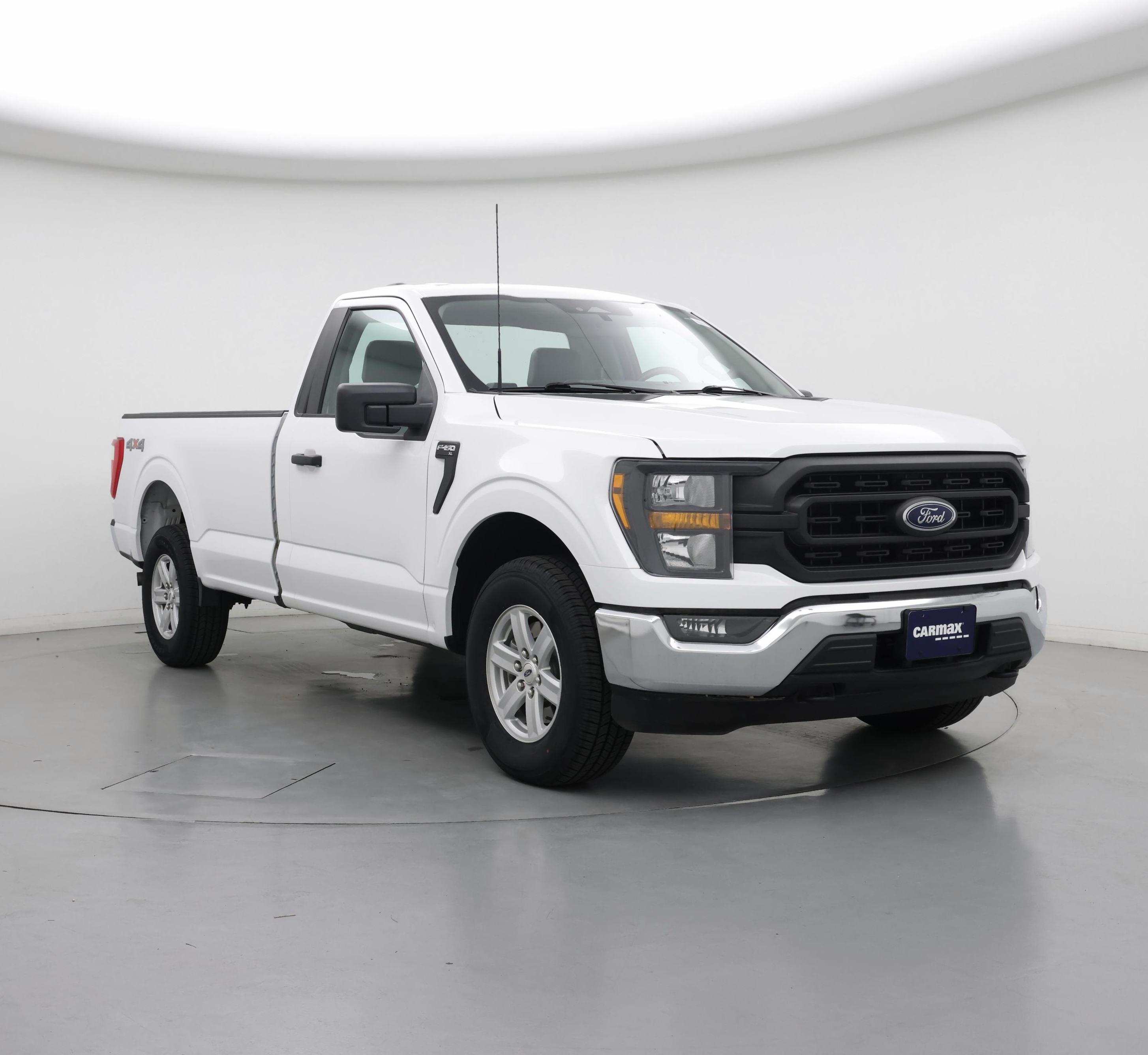 White 2023 Ford F-150 Pickup Truck Four-Wheel Drive Automatic