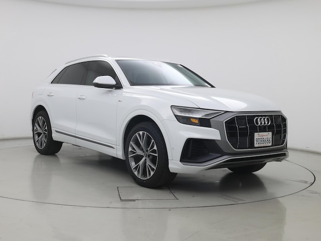White 2023 Audi Q8 quattro Premium Plus 55 TFSI SUV / Crossover All-Wheel Drive Automatic