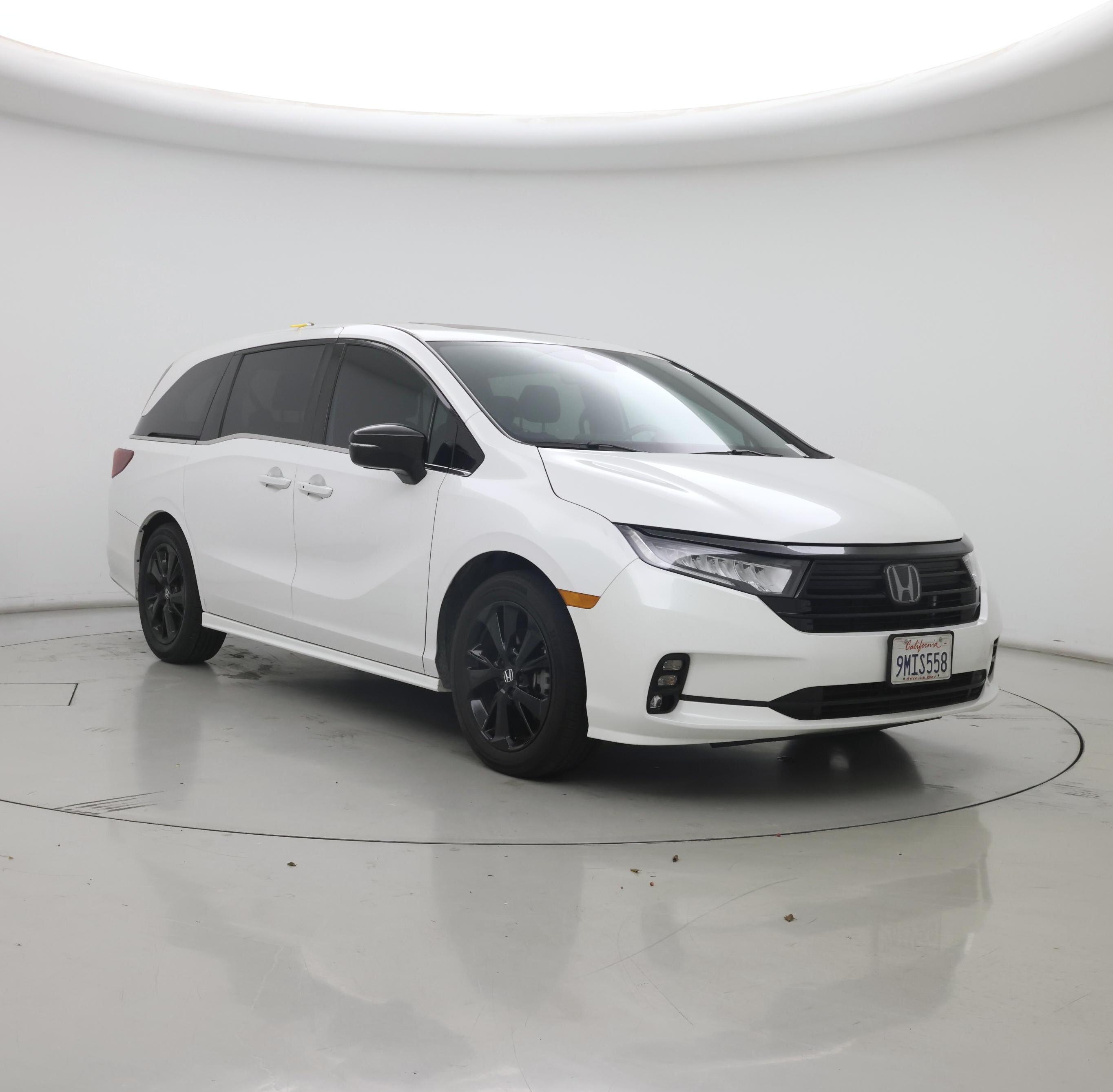 White 2024 Honda Odyssey Sport FWD Minivan Front-Wheel Drive Automatic