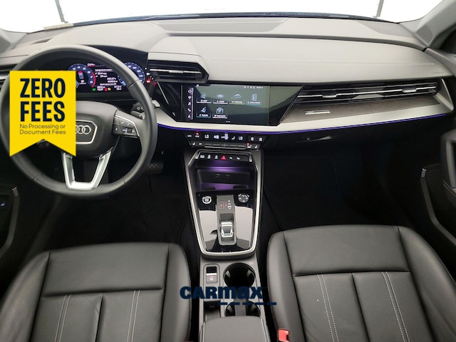 Blue 2023 Audi A3 40 TFSI Premium Plus FWD Sedan Front-Wheel Drive Automatic