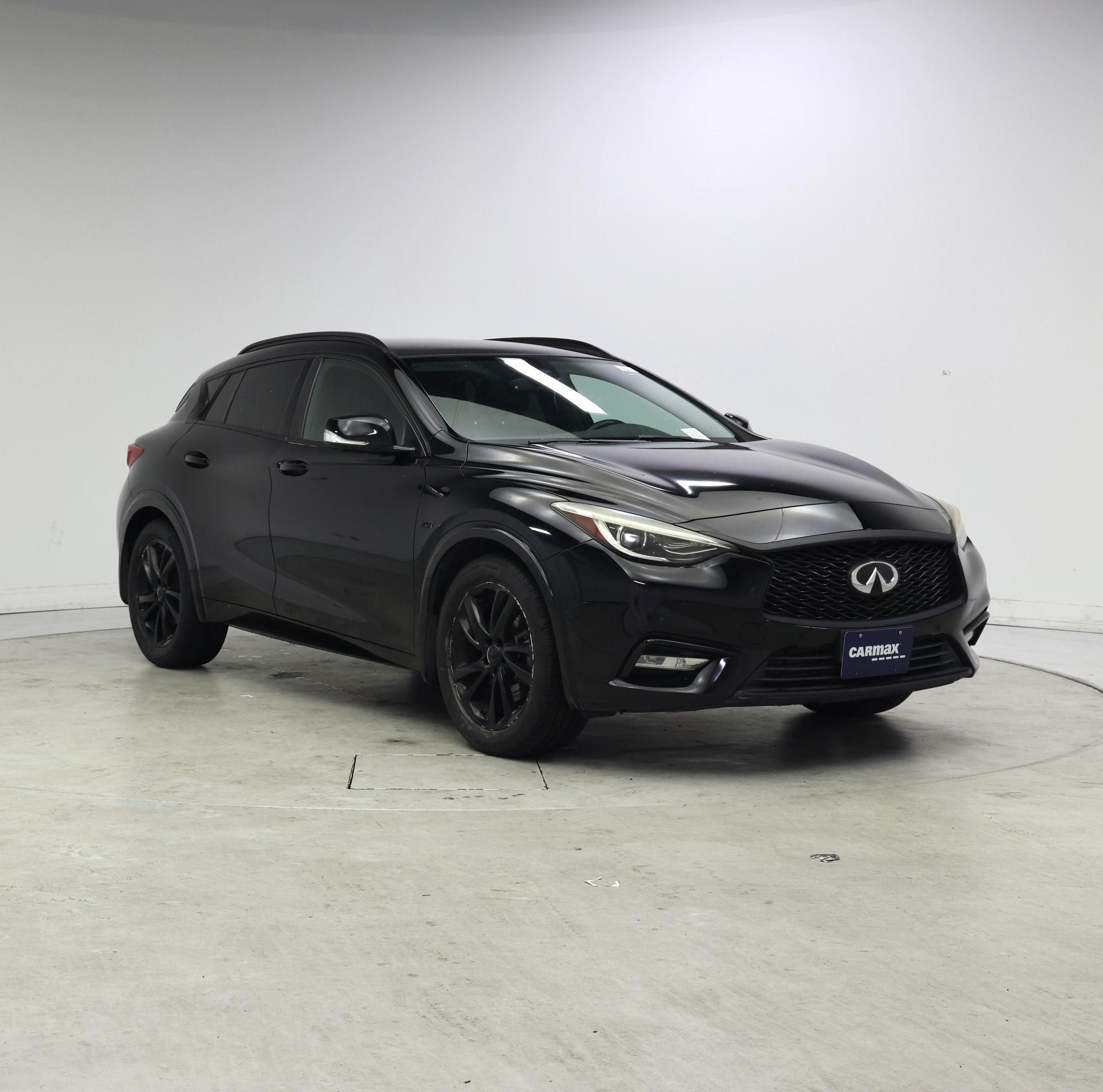 Black 2019 INFINITI QX30 SUV / Crossover Front-Wheel Drive Automatic
