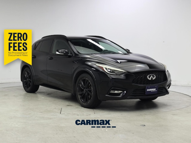 Black 2019 INFINITI QX30 SUV / Crossover Front-Wheel Drive Automatic