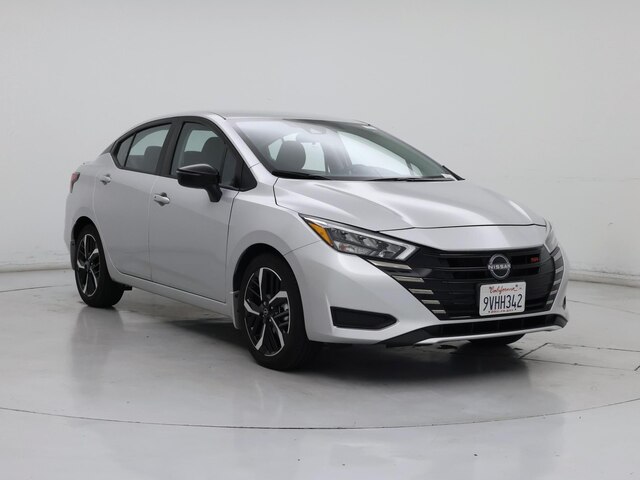 Silver 2025 Nissan Versa SR FWD Sedan Front-Wheel Drive Automatic