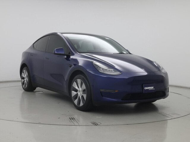 Blue 2023 Tesla Model Y Long Range AWD SUV / Crossover All-Wheel Drive Automatic