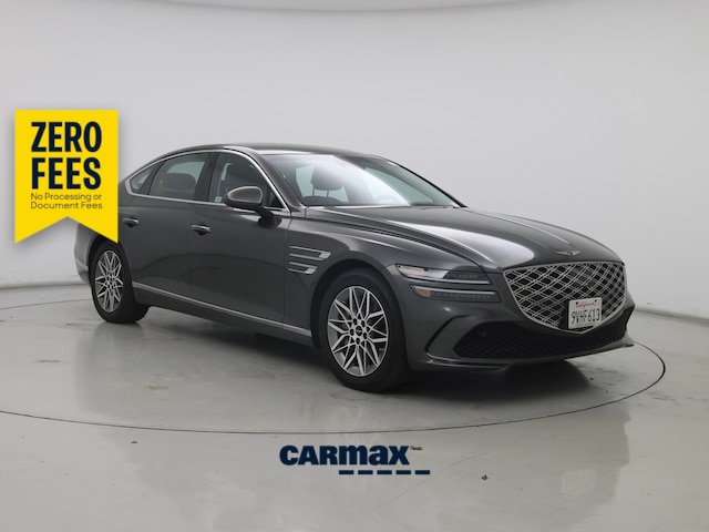 Black 2026 Genesis G80 2.5T AWD Sedan All-Wheel Drive Automatic