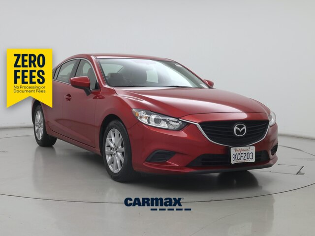 Red 2014 Mazda MAZDA6 Sedan Front-Wheel Drive Automatic