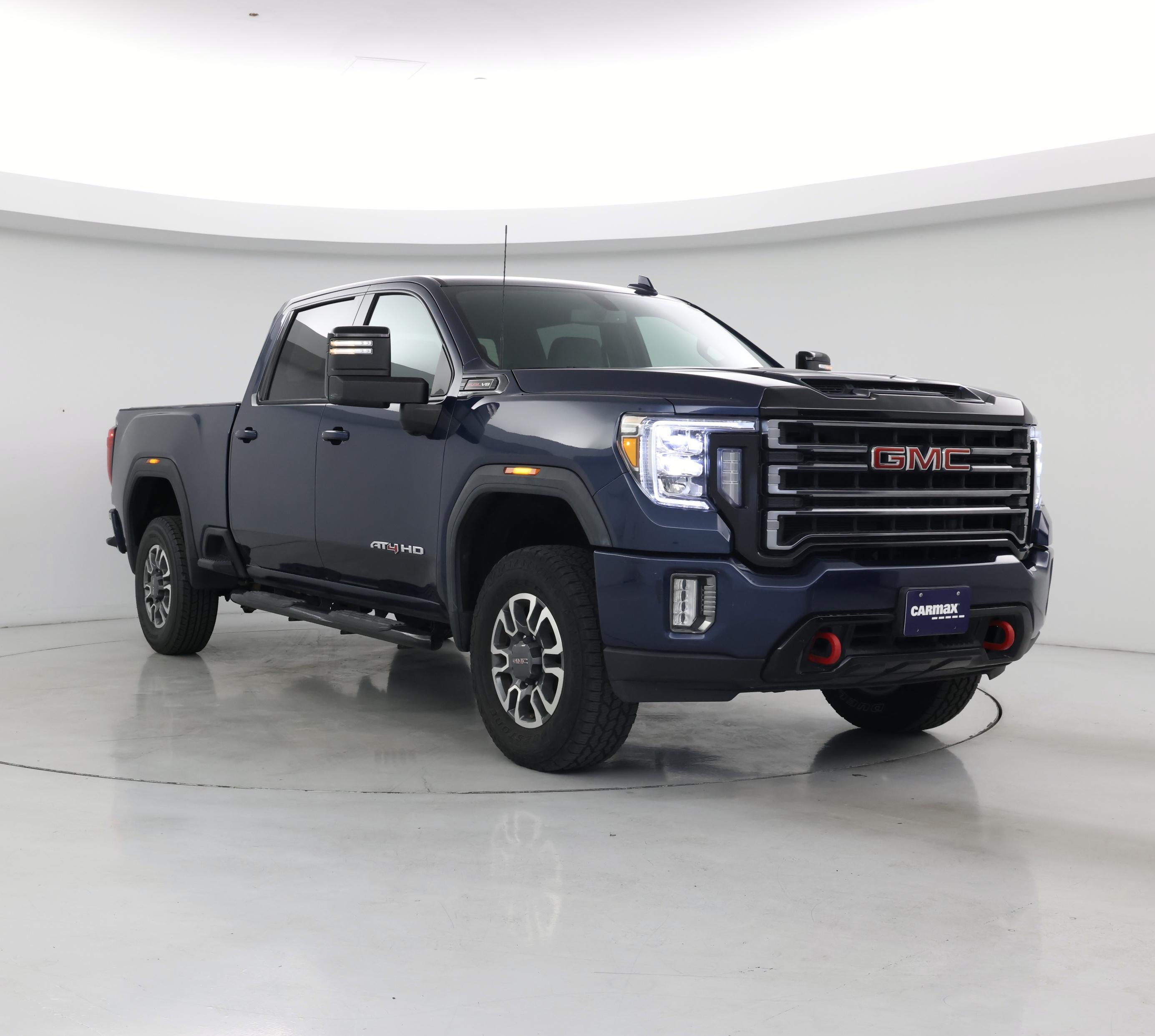 Blue 2023 GMC Sierra 2500HD Pickup Truck Four-Wheel Drive Automatic