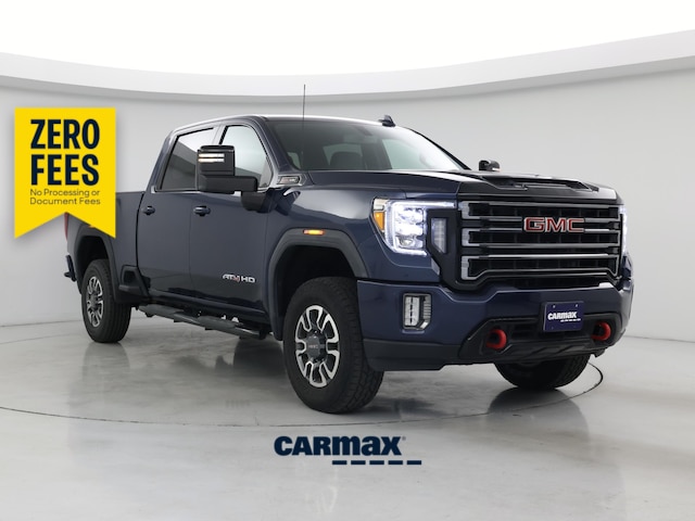 Blue 2023 GMC Sierra 2500HD Pickup Truck Four-Wheel Drive Automatic