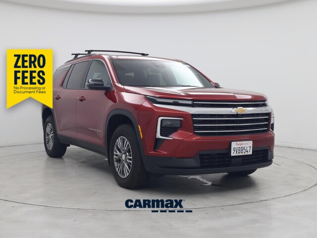 Red 2025 Chevrolet Traverse LT FWD SUV / Crossover Front-Wheel Drive Automatic