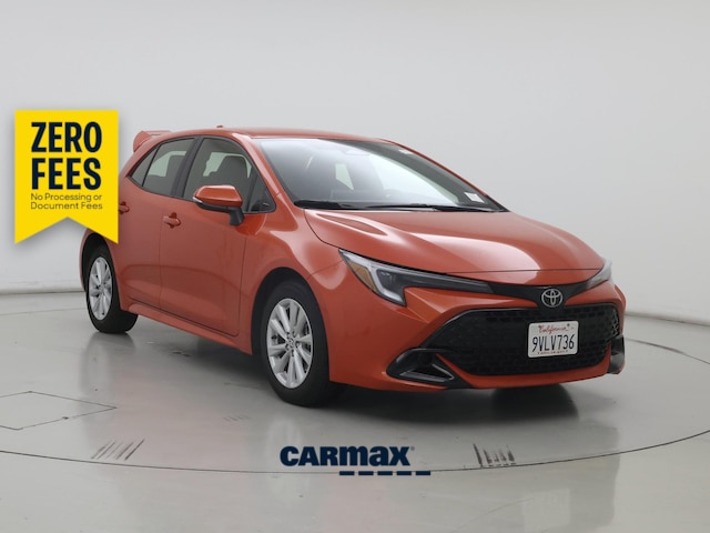 Orange 2025 Toyota Corolla Hatchback Hatchback Front-Wheel Drive Automatic