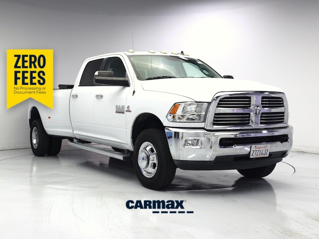 White 2017 RAM 3500 Pickup Truck Four-Wheel Drive Automatic