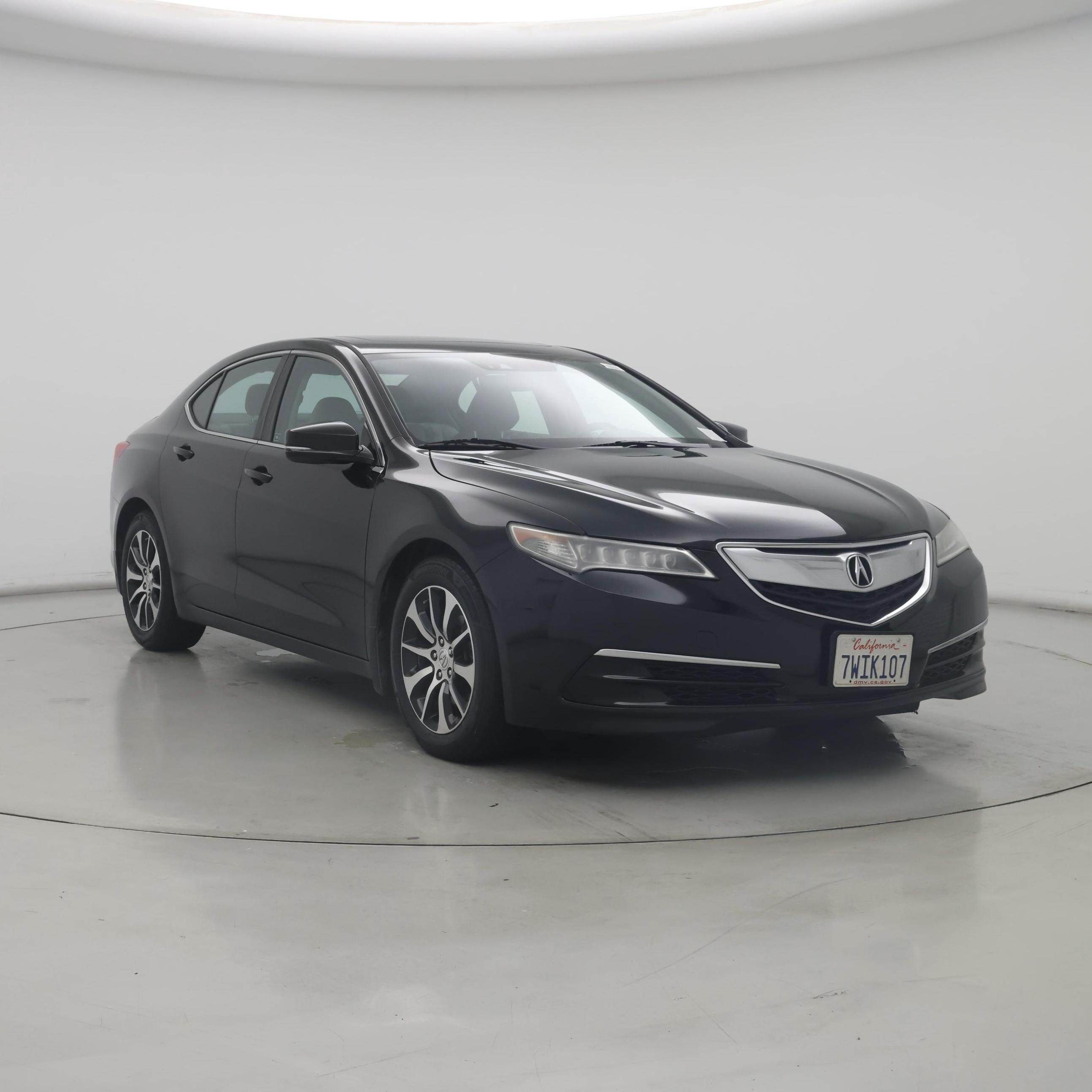 Black 2016 Acura TLX Sedan Front-Wheel Drive Automatic