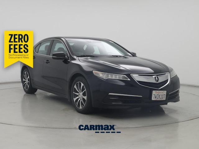 Black 2016 Acura TLX Sedan Front-Wheel Drive Automatic