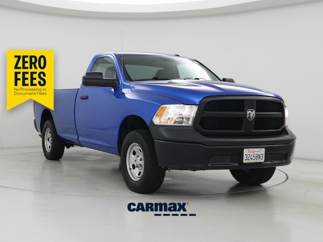 Blue 2022 RAM 1500 Classic Tradesman LB 4WD Pickup Truck Four-Wheel Drive Automatic