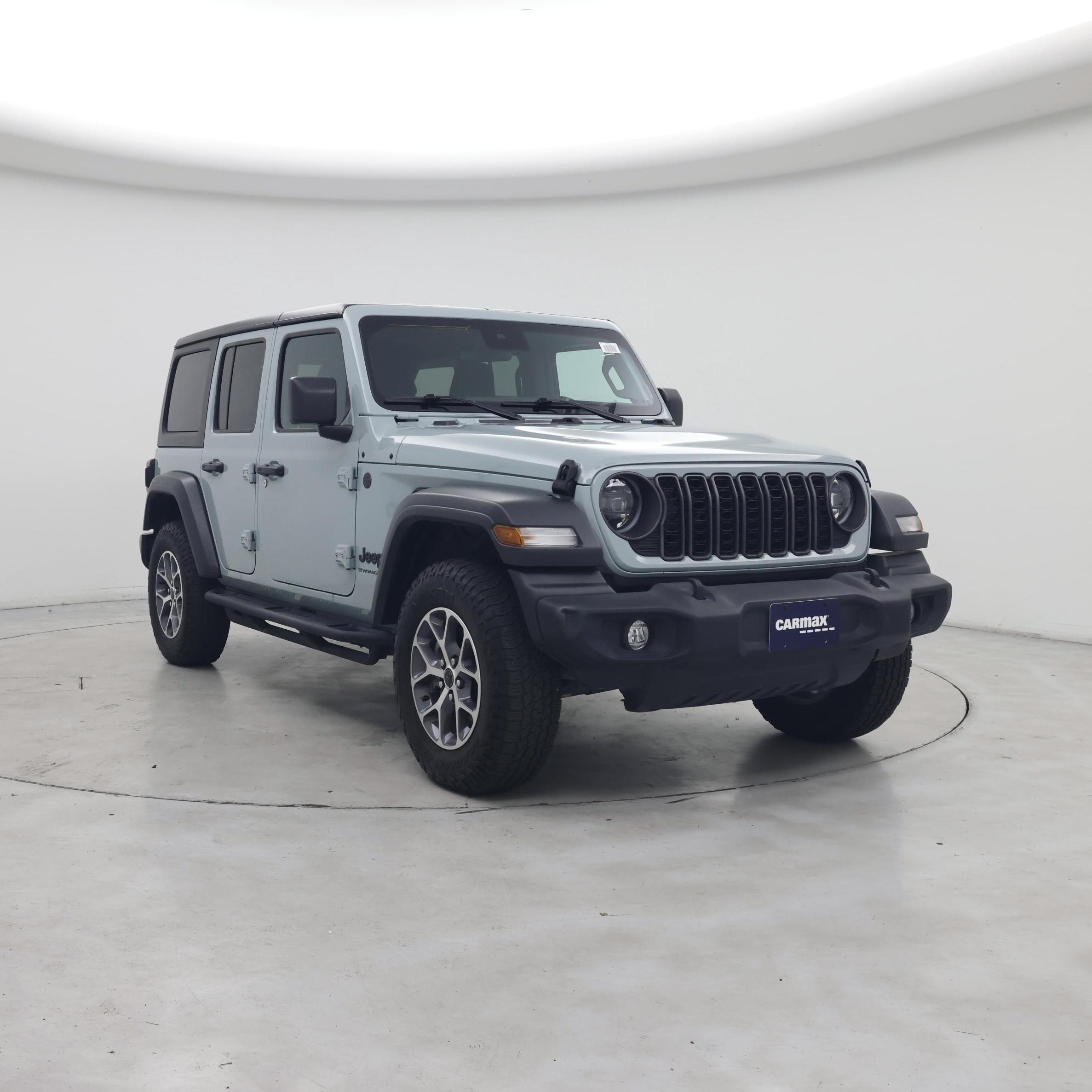 Gray 2024 Jeep Wrangler SUV / Crossover Four-Wheel Drive Automatic