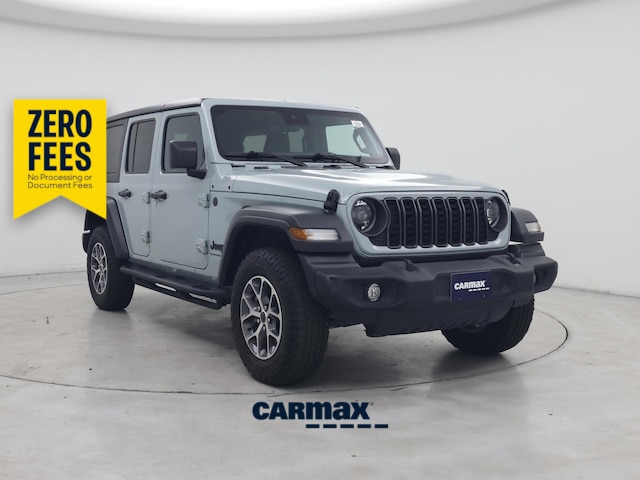Gray 2024 Jeep Wrangler SUV / Crossover Four-Wheel Drive Automatic