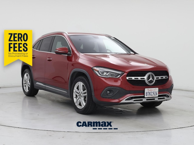 Red 2021 Mercedes-Benz GLA 250 4MATIC SUV / Crossover All-Wheel Drive Automatic