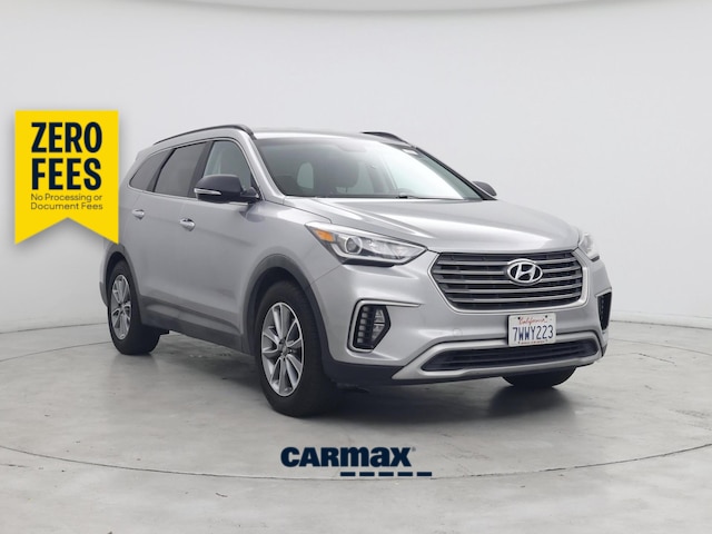 Silver 2017 Hyundai Santa Fe Limited FWD SUV / Crossover Front-Wheel Drive Automatic
