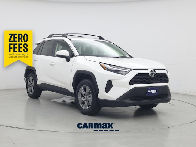White 2025 Toyota RAV4 Hybrid XLE AWD SUV / Crossover All-Wheel Drive Automatic