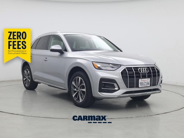 Silver 2021 Audi Q5 SUV / Crossover All-Wheel Drive Automatic