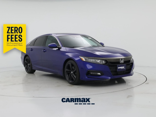 Blue 2020 Honda Accord Sedan Front-Wheel Drive Automatic