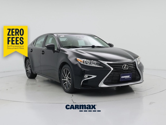 Black 2016 Lexus ES Sedan Front-Wheel Drive Automatic