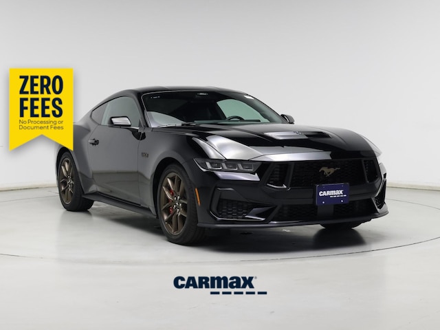 Black 2024 Ford Mustang Coupe Rear-Wheel Drive Automatic