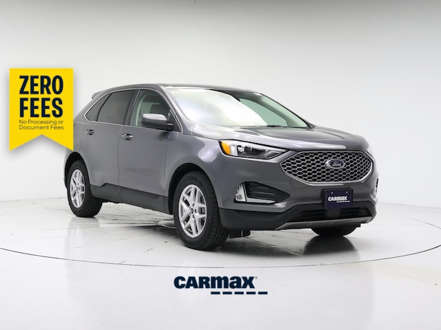 Gray 2023 Ford Edge SEL AWD SUV / Crossover All-Wheel Drive Automatic