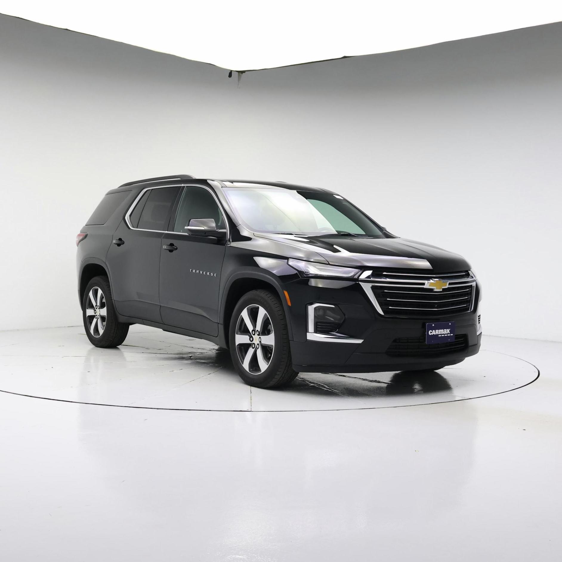Black 2023 Chevrolet Traverse SUV / Crossover Four-Wheel Drive Automatic
