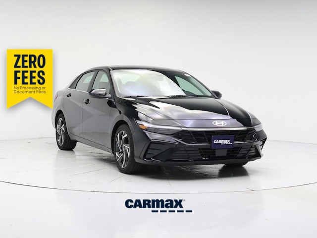 Black 2025 Hyundai Elantra Sedan Front-Wheel Drive Automatic