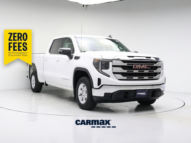 White 2022 GMC Sierra 1500 Pickup Truck Four-Wheel Drive Automatic