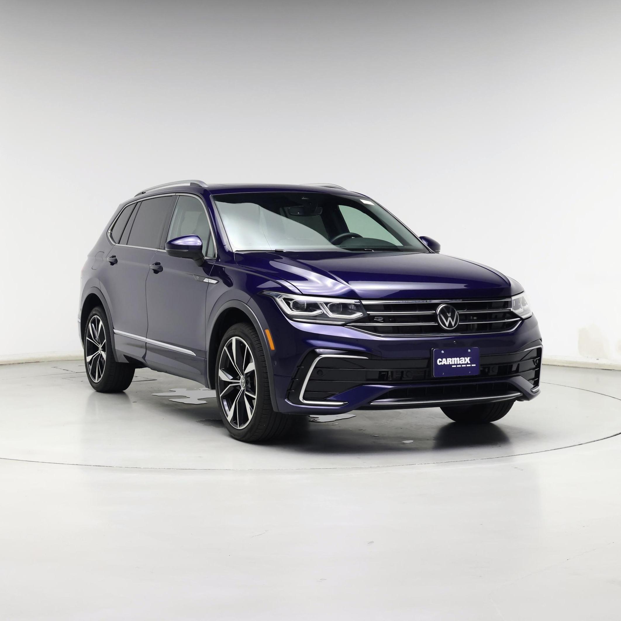 Blue 2022 Volkswagen Tiguan SUV / Crossover All-Wheel Drive Automatic