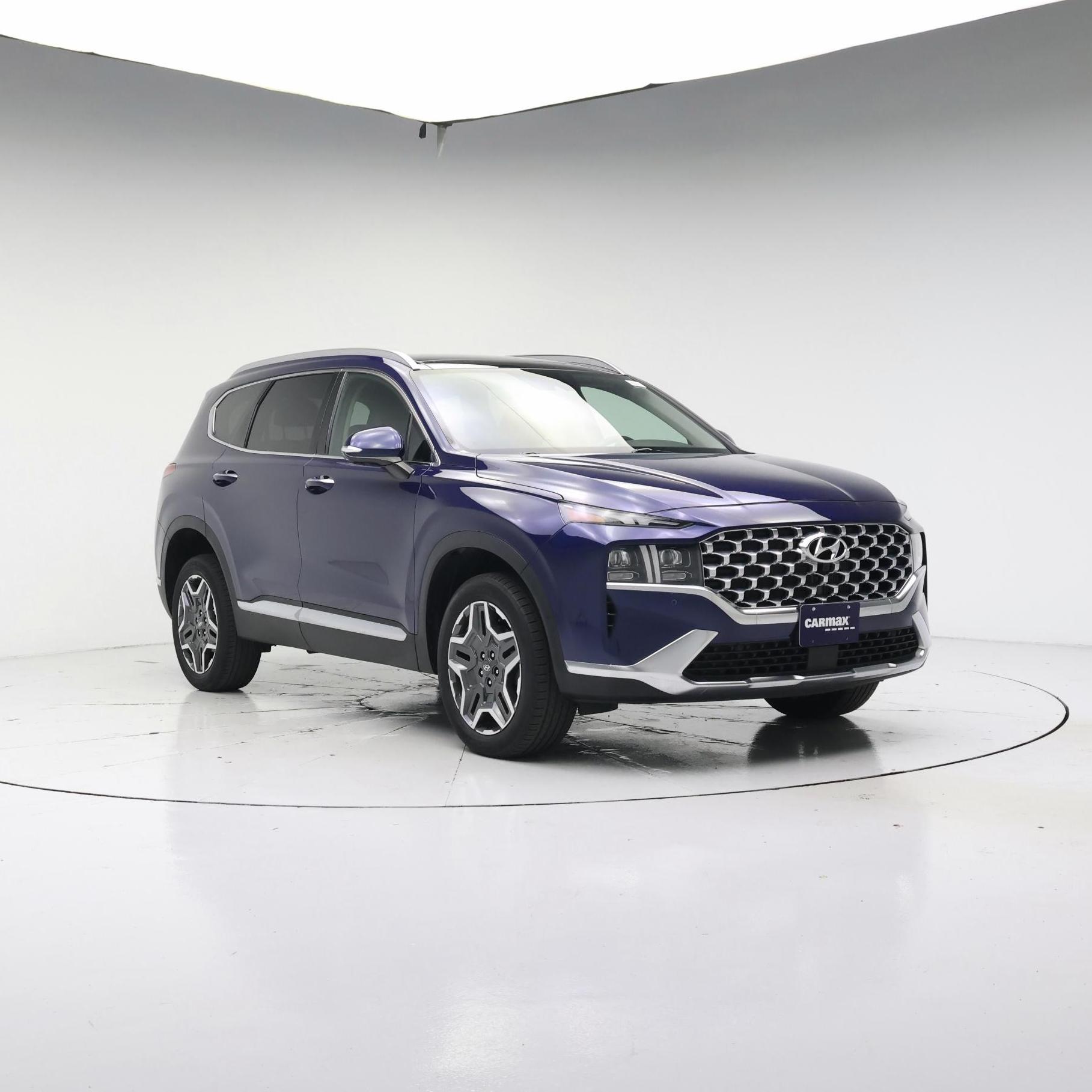 Blue 2023 Hyundai Santa Fe SUV / Crossover All-Wheel Drive Automatic