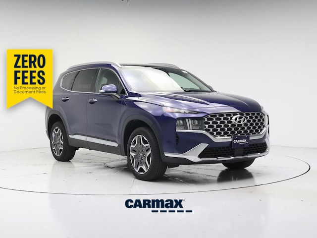 Blue 2023 Hyundai Santa Fe SUV / Crossover All-Wheel Drive Automatic