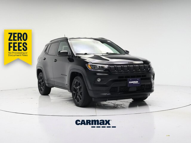 Black 2022 Jeep Compass SUV / Crossover Four-Wheel Drive Automatic