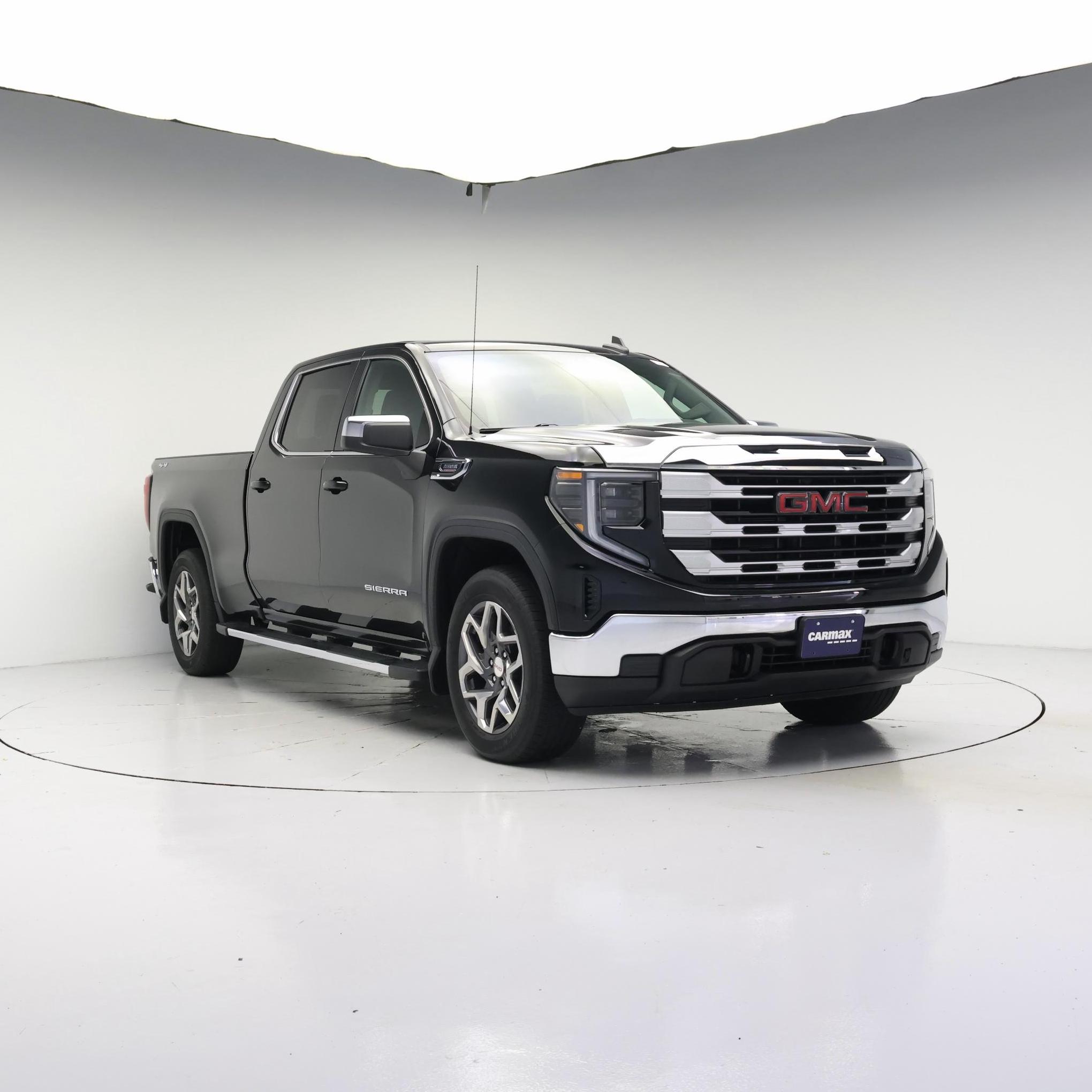 Black 2023 GMC Sierra 1500 Pickup Truck Four-Wheel Drive Automatic