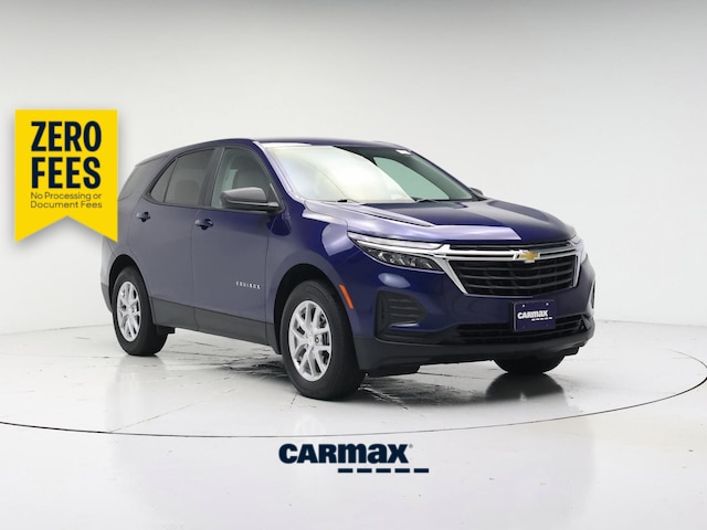 Blue 2023 Chevrolet Equinox SUV / Crossover Four-Wheel Drive Automatic