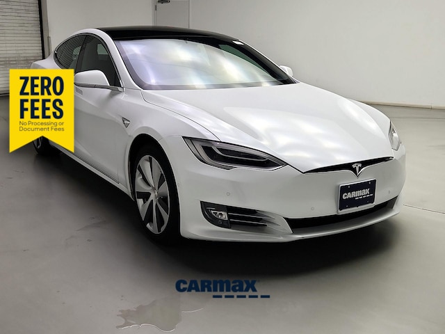 White 2021 Tesla Model S Sedan All-Wheel Drive Automatic