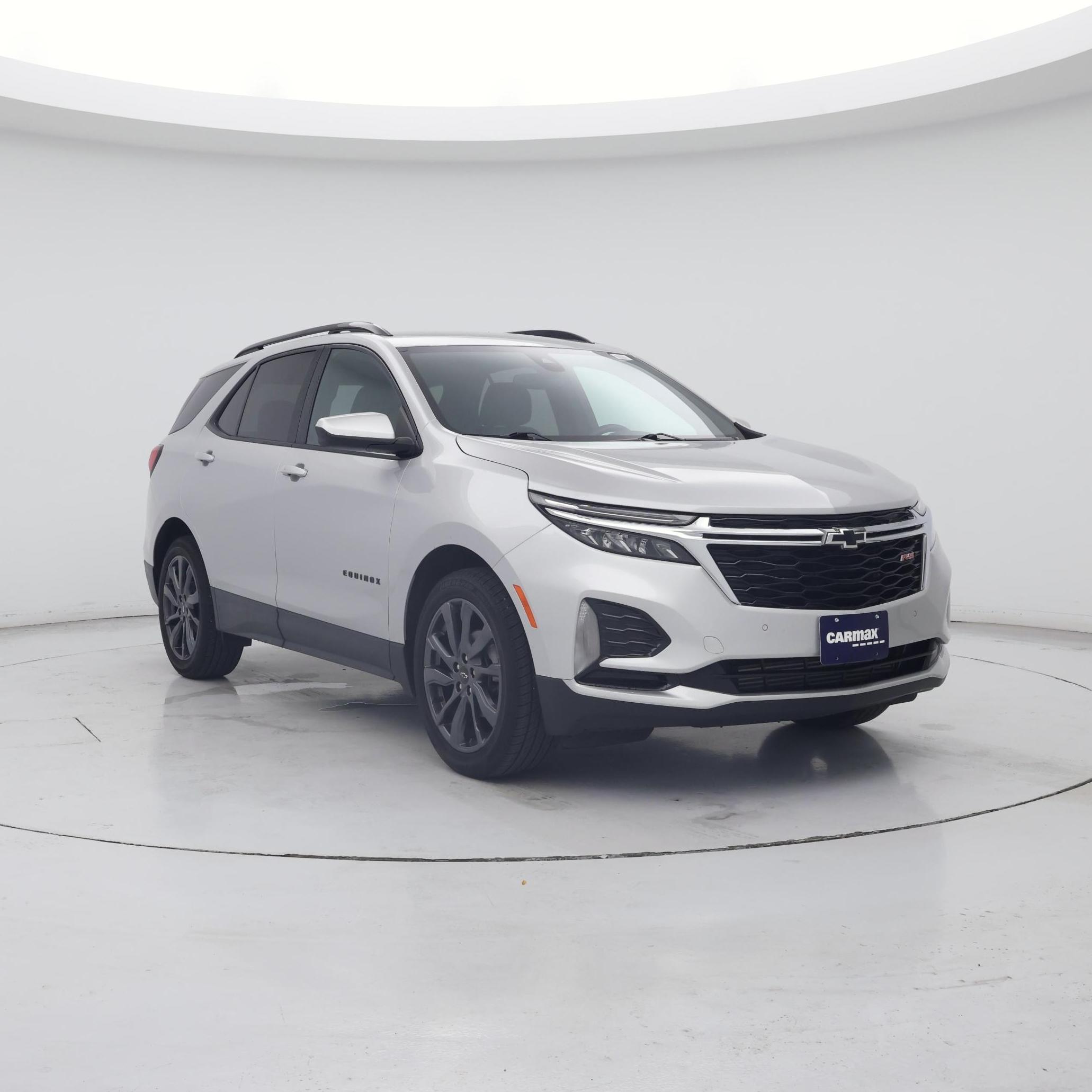 Silver 2022 Chevrolet Equinox SUV / Crossover Front-Wheel Drive Automatic