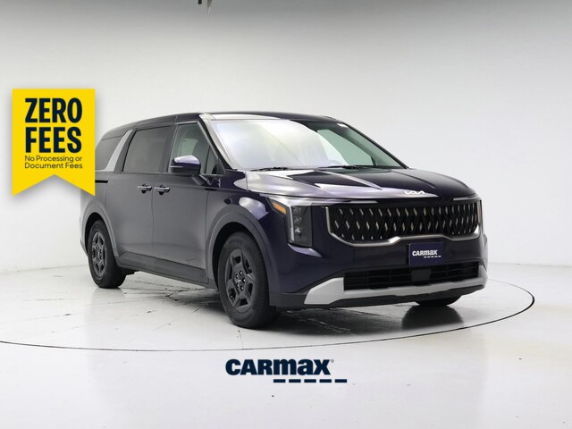 Blue 2025 Kia Carnival Minivan Front-Wheel Drive Automatic