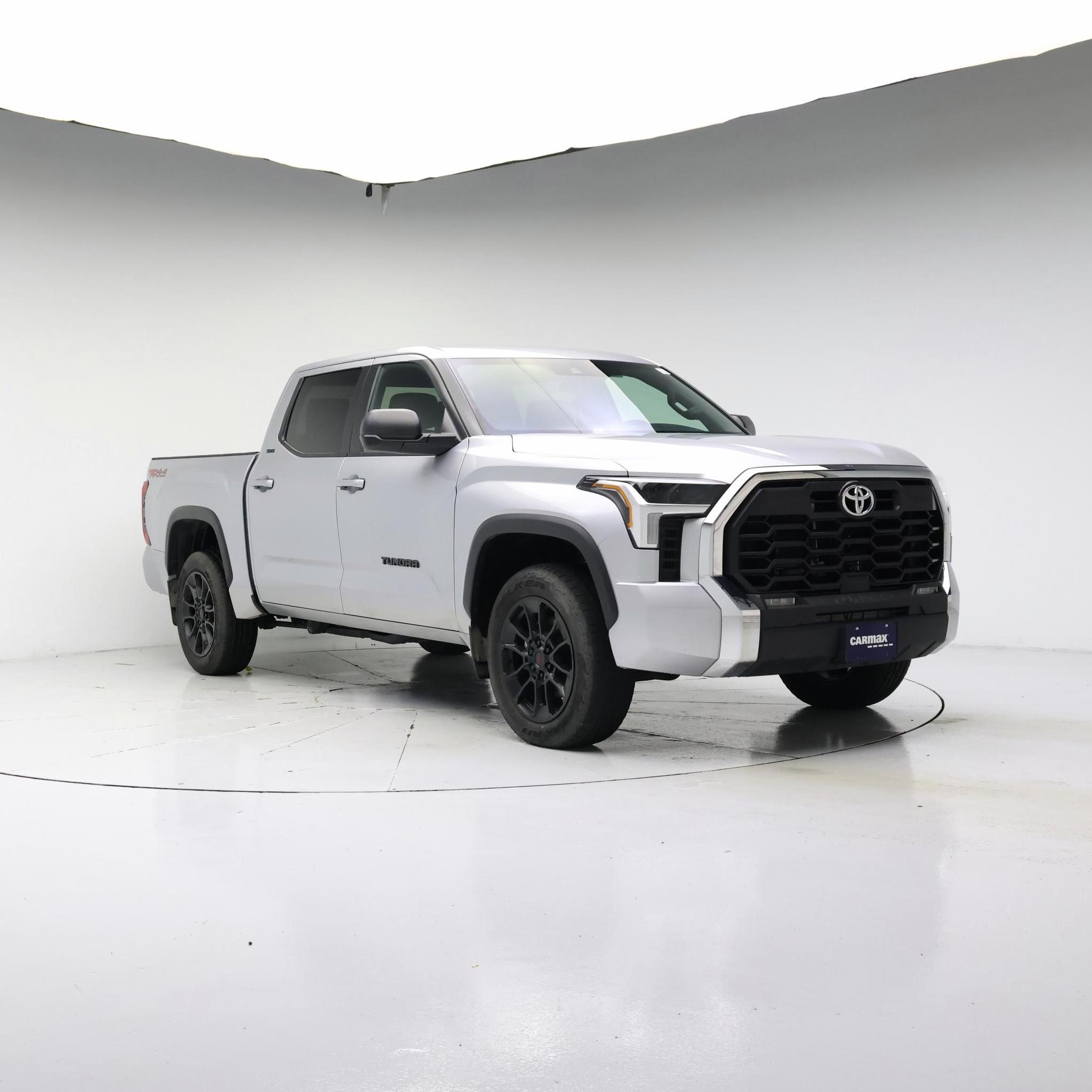 Silver 2025 Toyota Tundra Pickup Truck Four-Wheel Drive Automatic