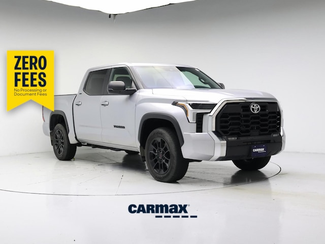 Silver 2025 Toyota Tundra Pickup Truck Four-Wheel Drive Automatic