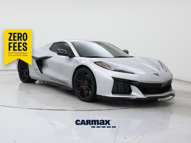 Silver 2026 Chevrolet Corvette Convertible Rear-Wheel Drive Automatic