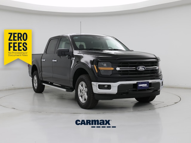 Black 2025 Ford F-150 Pickup Truck Four-Wheel Drive Automatic
