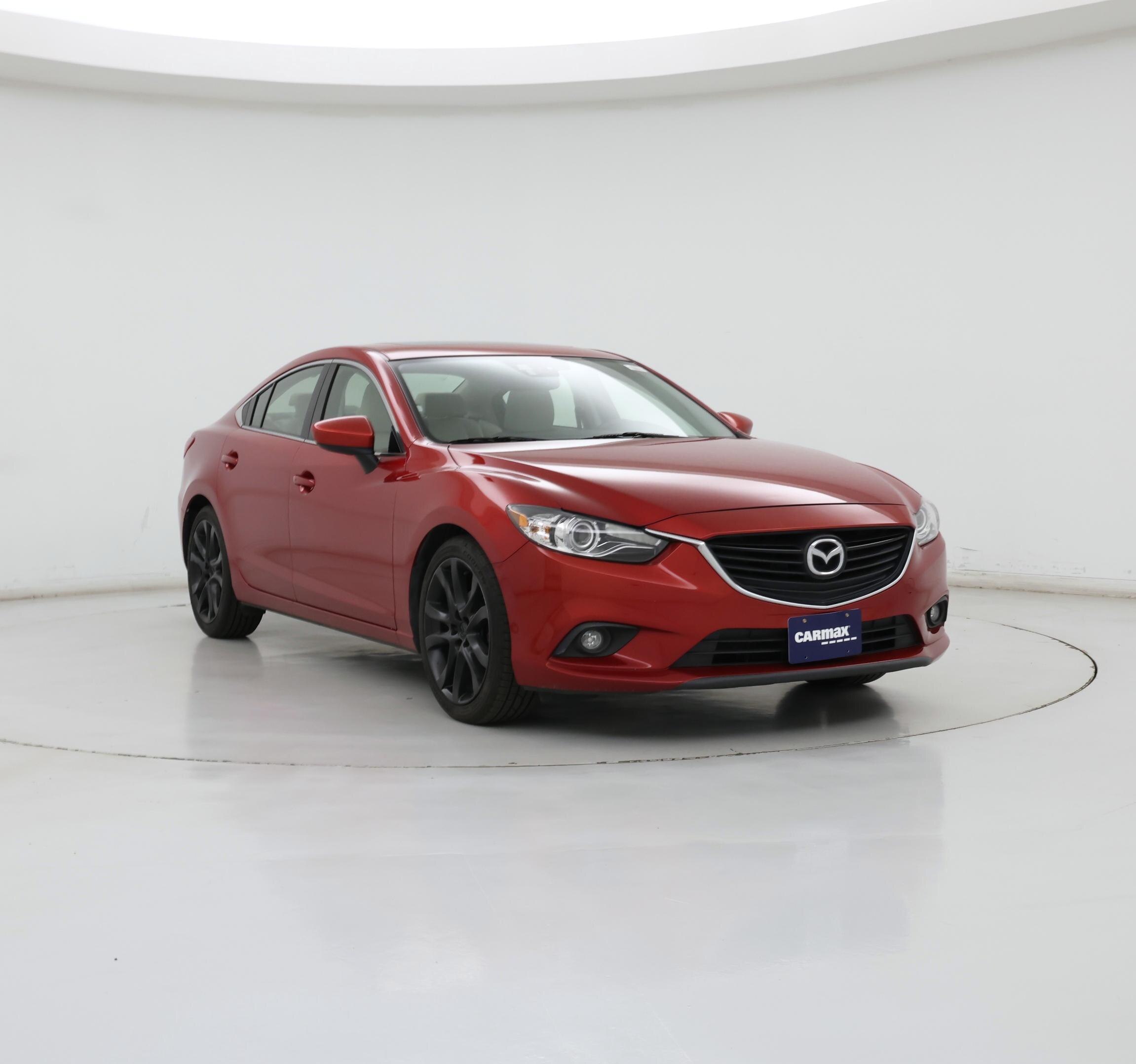Red 2015 Mazda MAZDA6 Sedan Front-Wheel Drive Automatic